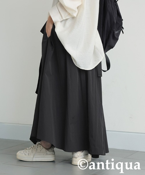 antiqua（アンティカ）の「アシンメトリースカート（スカート・レディース・ブラック・ONESIZE）」の9枚目の写真