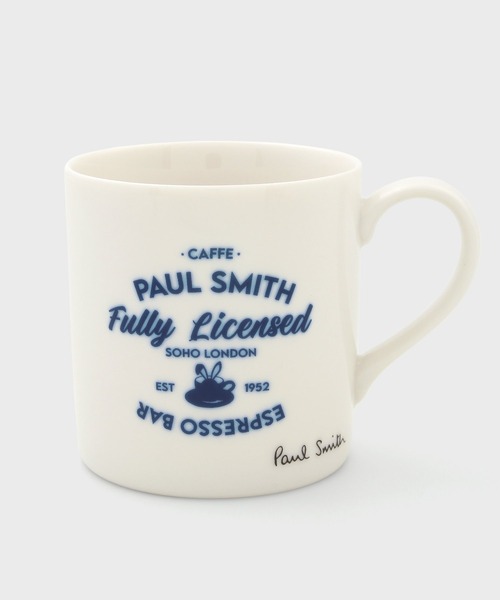 Paul Smith(ポールスミス)の「オリジナルプリント マグカップ【150980 60】(グラス/マグカップ/タンブラー・メンズ・ホワイト/マルチ/オフホワイト・FREE)」の1枚目の写真