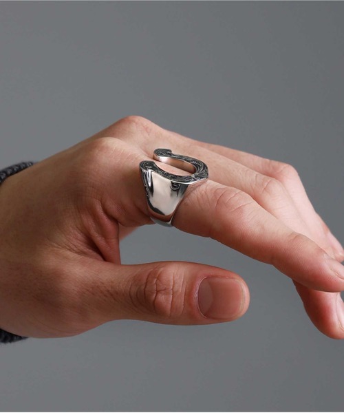 LION HEART（ライオンハート）の「【限定展開】“HAWAIIAN”ホースシューリング/サージカルステンレス（金属アレルギー対応）【LION HEART / ライオンハート】（リング・メンズ・シルバー・17号/19号/15号/21号/23号）」の9枚目の写真