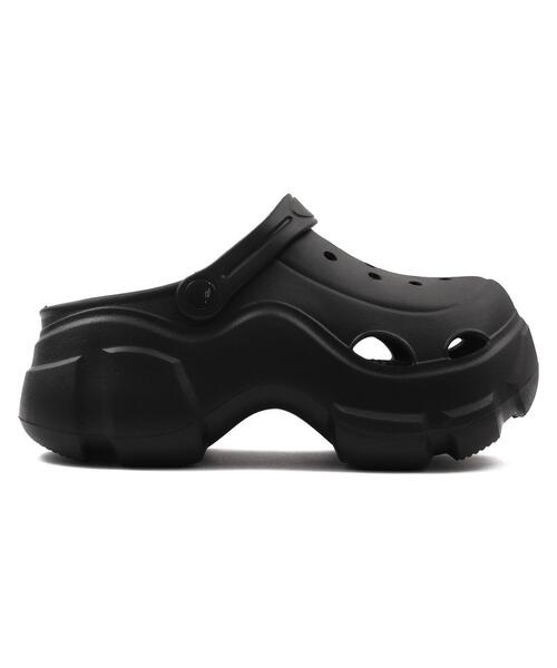 WEGO（ウィゴー）の「WEGO/【25年春夏新作】パーツ付き厚底ラバーサンダル（サンダル・レディース・ブラック/ホワイト・LARGE/MEDIUM/SMALL）」の20枚目の写真