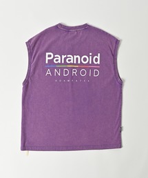 【ADAMPATEK/アダムパテック】pparanoid sleeveless/パラノイドプリントノースリーブ