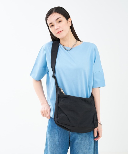 EARTH MADE（アースメイド）の「【WEB限定】【EARTH MADE】7ポケット ショルダーバッグ（ショルダーバッグ・レディース・ライトグレー/ライトベージュ/ブラック・フリー）」の5枚目の写真