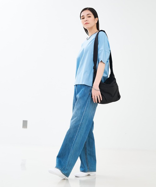 EARTH MADE（アースメイド）の「【WEB限定】【EARTH MADE】7ポケット ショルダーバッグ（ショルダーバッグ・レディース・ライトグレー/ライトベージュ/ブラック・フリー）」の7枚目の写真