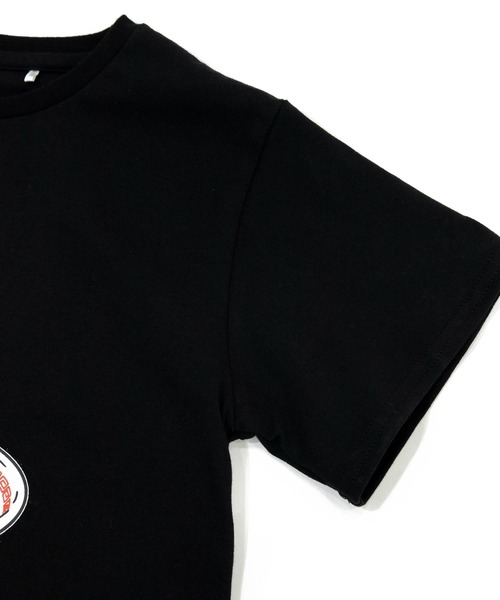 go slow caravan（ゴースローキャラバン）の「KIDS USA/C 中華そば猫 TEE（Tシャツ/カットソー・キッズ・ブラック/ホワイト・120cm/140cm/100cm）」の4枚目の写真