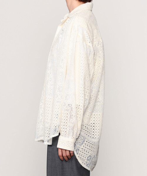 AIE ペインターシャツ L aie エーアイイー AIE エーアイイー Painter Shirt - Sharkskin Twill｜BORN FREE