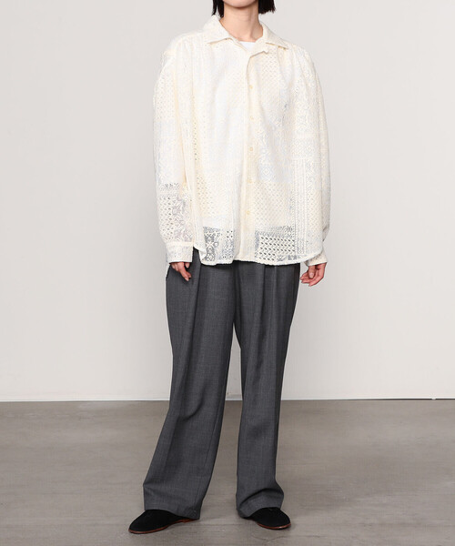 AIE ペインターシャツ L aie エーアイイー AiE エーアイイー - Painter Shirt ペインターシャツ - Cotton