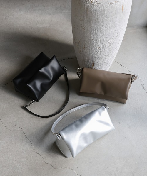 パフフラップワンハンドルバッグ（ショルダーバッグ）｜select MOCA