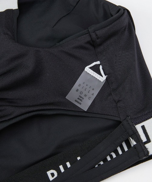 BILLABONG(ビラボン)の「BILLABONG レディース HIGH NECK SHADOW TROPIC BIKINI 水着 【2025年春夏モデル】/ビラボンハイネックビキニ(水着)(水着・レディース・マルチ/ブラック系その他/ブルー・SMALL/MEDIUM/LARGE)」の9枚目の写真