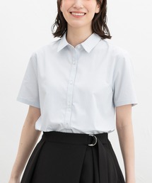 【らくらくアイロン】らくらく伸縮半袖シャツ