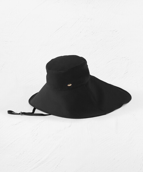 TOCCA(トッカ)の「RIBBON LIKE 2WAY SUN SHADE HAT ハット(ハット・レディース・ブラック系・F)」の4枚目の写真