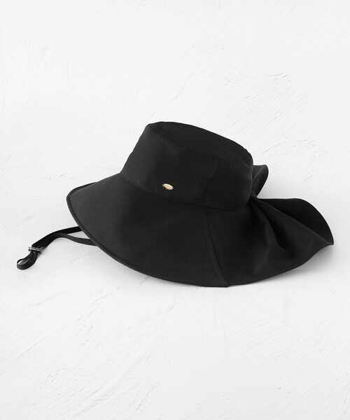 TOCCA(トッカ)の「RIBBON LIKE 2WAY SUN SHADE HAT ハット(ハット・レディース・ブラック系・F)」の5枚目の写真