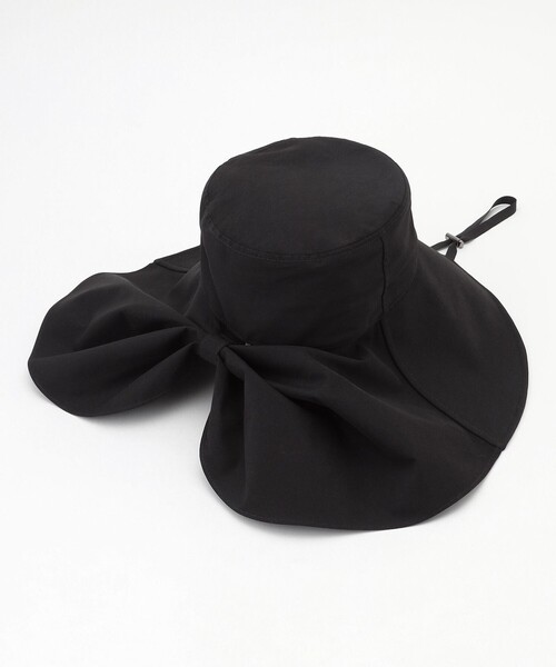 TOCCA(トッカ)の「RIBBON LIKE 2WAY SUN SHADE HAT ハット(ハット・レディース・ブラック系・F)」の10枚目の写真