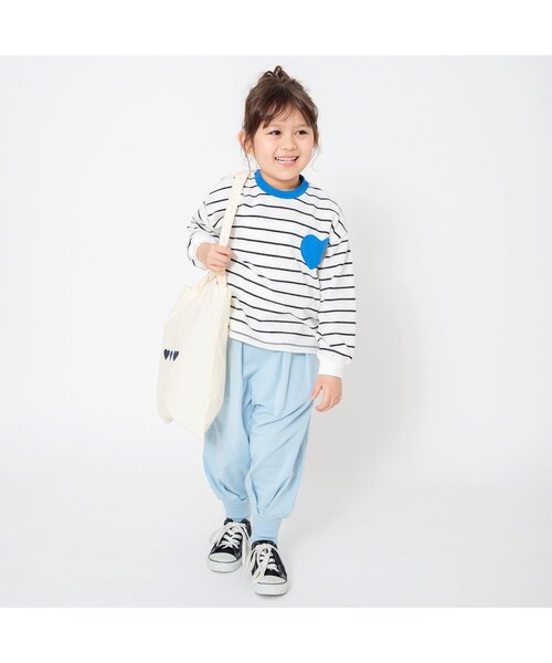 BREEZE（ブリーズ）の「FOスマイルロゴトートバッグ（トートバッグ・キッズ・ネイビー/オレンジ/アイボリー/ブルー・FREE）」の15枚目の写真