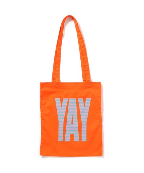 BREEZE（ブリーズ）の「FOスマイルロゴトートバッグ（トートバッグ・キッズ・ネイビー/オレンジ/アイボリー/ブルー・FREE）」の6枚目の写真
