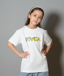 RVCA（ルーカ）の「RVCA/ルーカ STONE WASH SS キッズ Tシャツ BF04E-253（Tシャツ/カットソー）」