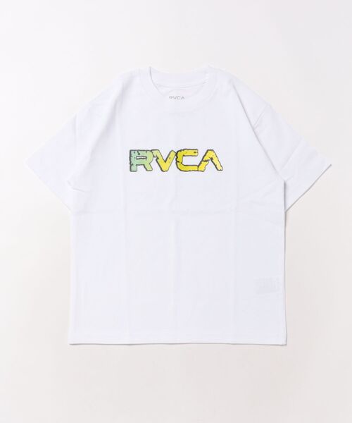 RVCA（ルーカ）の「RVCA/ルーカ STONE WASH SS キッズ Tシャツ BF04E-253（Tシャツ/カットソー・キッズ・ホワイト/ブラック・140cm/150cm/160cm/130cm）」の14枚目の写真