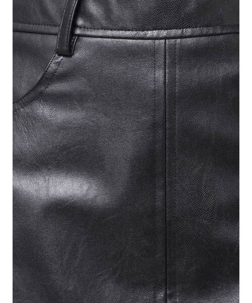 GYDA(ジェイダ)の「フェイクレザースカートライクショートパンツ(スカート・レディース・ブラック・MEDIUM/SMALL/X-SMALL)」の21枚目の写真