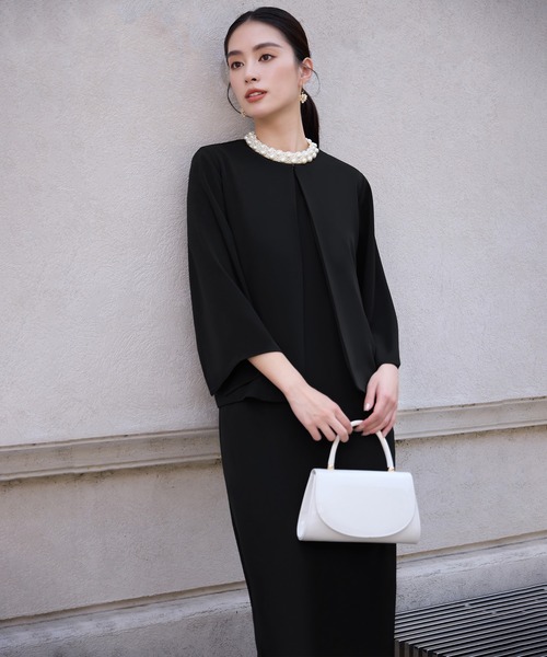 ジャケットセットドレス 高見えジャケットで差がつくセットアップ（セットアップ）｜DRESS PLUS