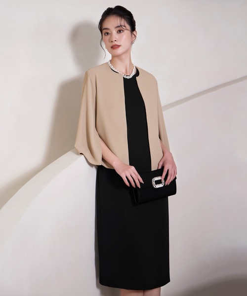 DRESS PLUS(ドレスプラス)の「高見えジャケットで差がつくセットアップ(セットアップ・レディース・ブラック/ネイビー/モカ・L/XL/XXL/S/M)」の14枚目の写真