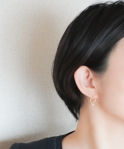 tone(トーン)の「【SHAHA】《SHAHA》まんまるエレガントな金具とあこや真珠のサージカルステンレスピアス/シンプル/上品/パール/アコヤ/pearl(MA)(ピアス(両耳用)・レディース・その他1/その他2・FREE)」の19枚目の写真