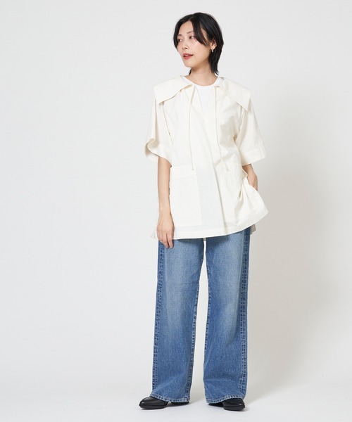 THE SHINZONE（ザ シンゾーン）の「SAILOR COLLAR BLOUSE セーラー
