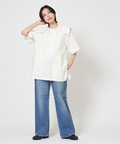 THE SHINZONE（ザ シンゾーン）の「SAILOR COLLAR BLOUSE セーラー
