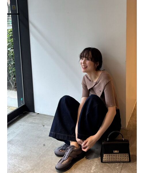 【POLO BCSコラボ】アシメカラーネックリブニットプルオーバー POLO BCSコラボ】アシメカラーネックリブニットプルオーバー
