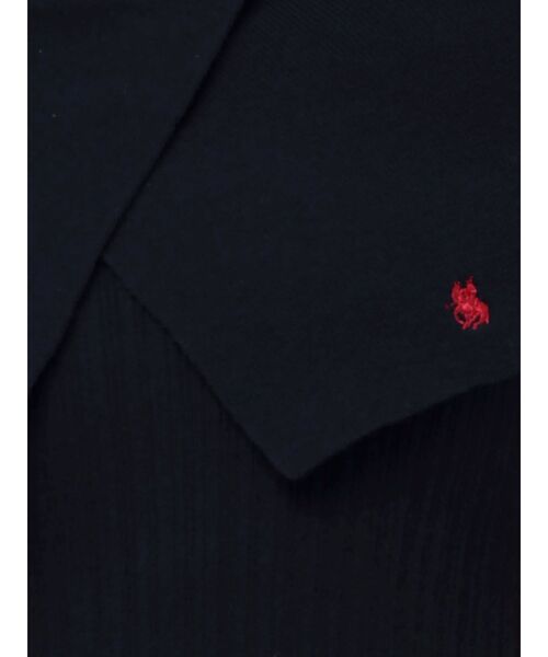 SINME シンメ バイカラー ポロニット 半袖 IENA（イエナ）の「【SINME/シンメ】バイカラーポロニット