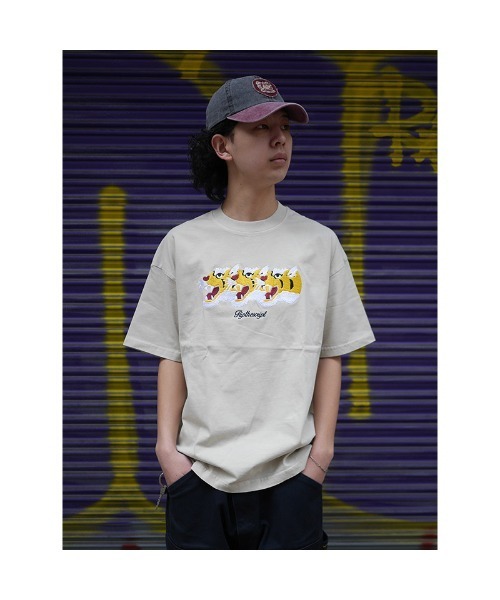 FLIP THE SCRIPT(フリップザスクリプト)の「3T SS TEE(Tシャツ/カットソー・メンズ・ナチュラル/ネイビー/チャコールグレー・M/L/XL)」の18枚目の写真