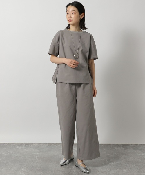 LAKOLE（ラコレ）の「バックドロストプルオーバー / 329612（Tシャツ/カットソー・レディース・グレー/ブラック・FREE）」の9枚目の写真