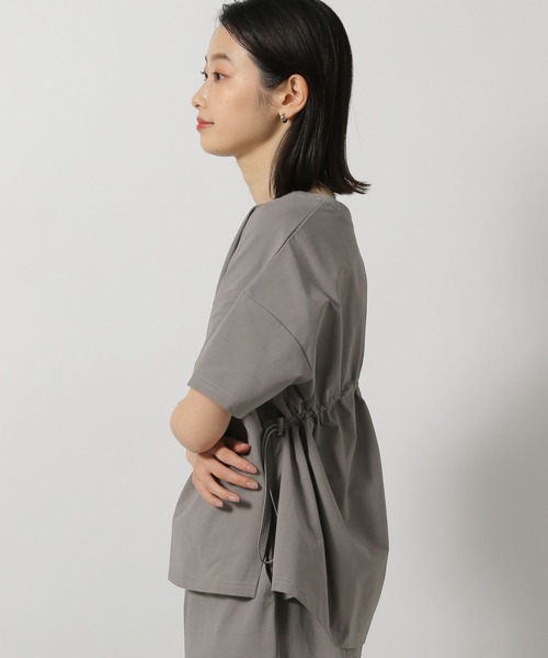 LAKOLE（ラコレ）の「バックドロストプルオーバー / 329612（Tシャツ/カットソー・レディース・グレー/ブラック・FREE）」の12枚目の写真