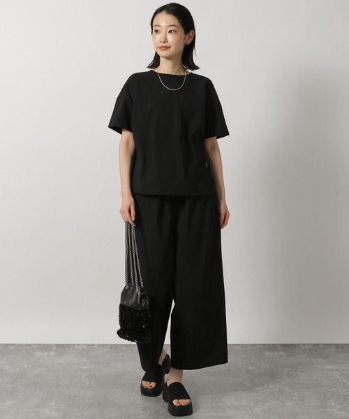 LAKOLE（ラコレ）の「バックドロストプルオーバー / 329612（Tシャツ/カットソー・レディース・グレー/ブラック・FREE）」の3枚目の写真