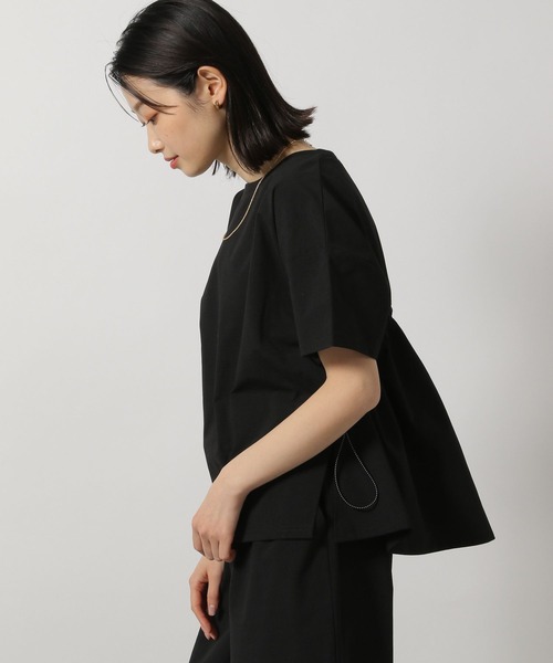 LAKOLE（ラコレ）の「バックドロストプルオーバー / 329612（Tシャツ/カットソー・レディース・グレー/ブラック・FREE）」の7枚目の写真