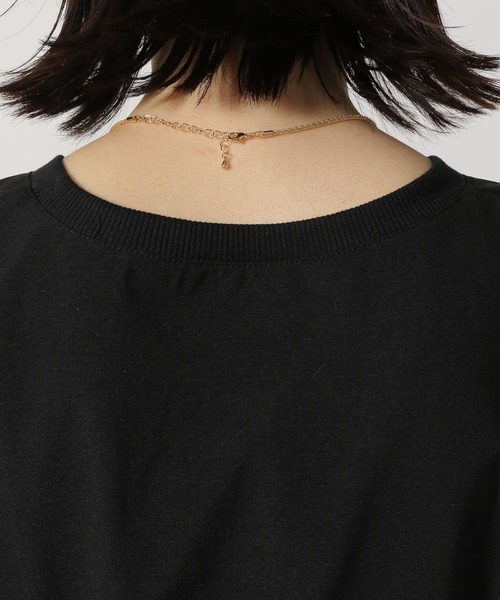 LAKOLE（ラコレ）の「バックドロストプルオーバー / 329612（Tシャツ/カットソー・レディース・グレー/ブラック・FREE）」の21枚目の写真