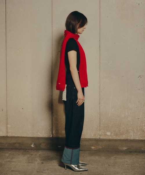 THEODORIC.dy(セオドリックディ)の「カフデザインデニム(サイズ有 / Cuffed Edge Denim(デニムパンツ・レディース・インディゴブルー/ブルー系その他・SMALL/MEDIUM)」の9枚目の写真