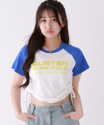 repipi armario | 【綿100％】ラインストーンラグランT(Tシャツ/カットソー)