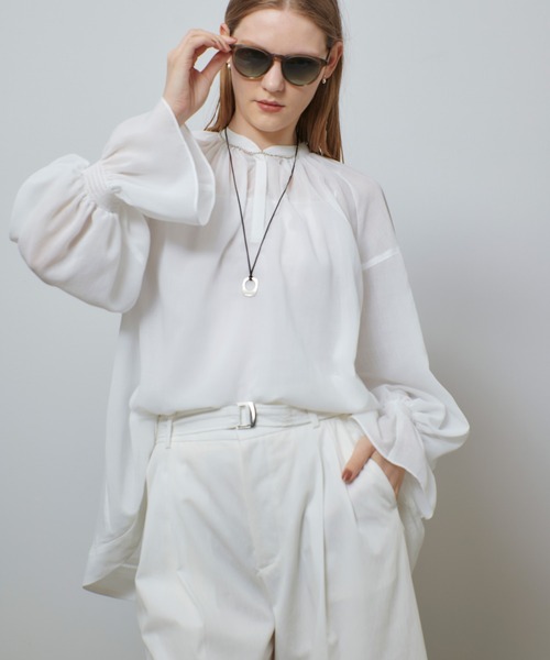 allureville(アルアバイル)の「ナイロンドライツイルハーフパンツ(その他パンツ・レディース・ホワイト/ブラック・2/1)」の22枚目の写真