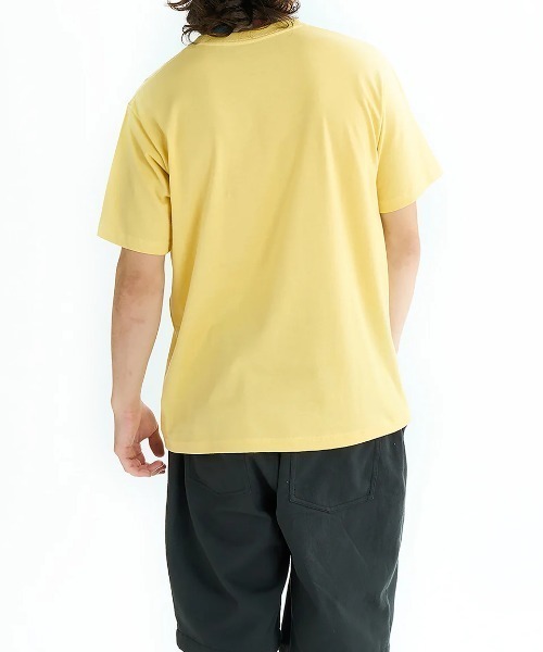 RVCA(ルーカ)の「RVCA メンズ BURN NOTICE SS Tシャツ 【2025年夏モデル】/ルーカ半袖ロゴTシャツ(Tシャツ/カットソー・メンズ・イエロー/スミクロ/バーガンディー/オフホワイト・LARGE/X-LARGE/SMALL/MEDIUM)」の13枚目の写真