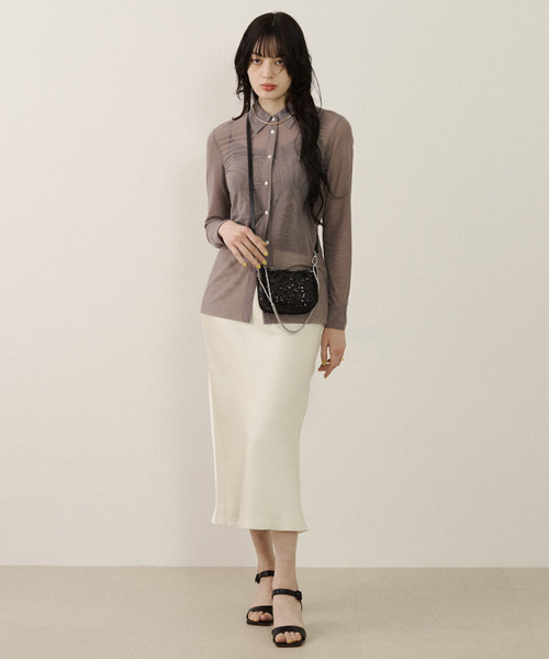 2WAY CHAIN MINI BAG コズミックブラック（ショルダーバッグ