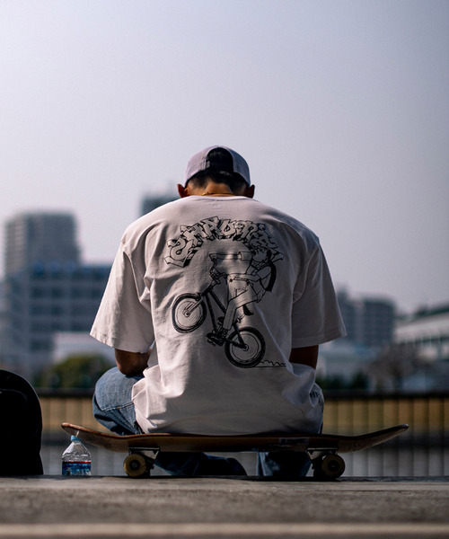 CHROME / クローム ］LSC TEE WIDE FIT ESOW ver.1 / ライム