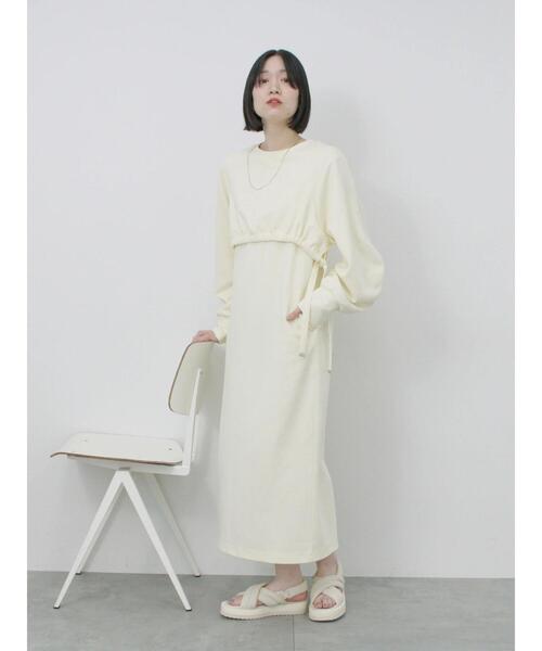 Samansa Mos2 blue(サマンサモスモスブルー)の「パテッドクロスサンダル(ドレスシューズ・レディース・ブラック/オフホワイト・L/M)」の6枚目の写真