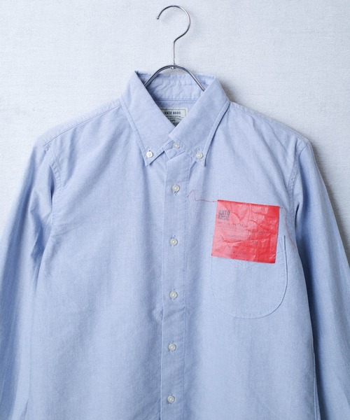KATO`（カトー）の「【KATO'/カトー】BDシャツ ボタンダウンシャツ BS230151（シャツ/ブラウス・メンズ・ホワイト/ブルー・SMALL/X-SMALL/MEDIUM/LARGE）」の16枚目の写真