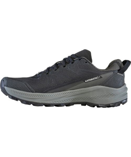 Kinetics(キネティクス)の「Oboz Katabatic LT Low GTX(オボズ カタバティック LT ロー ゴアテックス)(スニーカー・メンズ・グレー系/ブラック系・27.5cm/27cm/26cm/26.5cm/28cm/28.5cm/29cm)」の3枚目の写真
