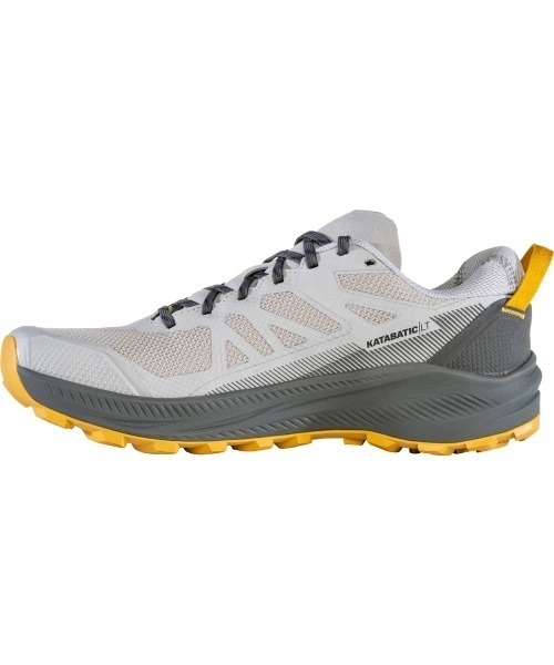 Kinetics(キネティクス)の「Oboz Katabatic LT Low GTX(オボズ カタバティック LT ロー ゴアテックス)(スニーカー・メンズ・グレー系/ブラック系・27.5cm/27cm/26cm/26.5cm/28cm/28.5cm/29cm)」の6枚目の写真