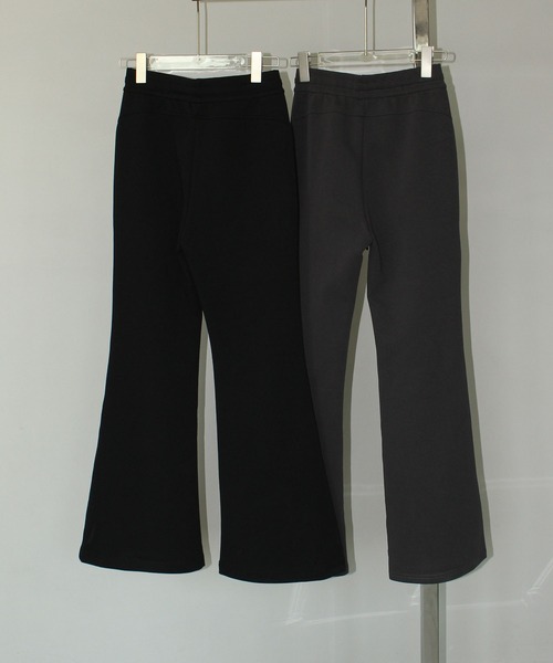 スリムフレア スウェットパンツ chw25s060-ファッション通販サイト