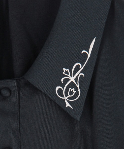NICOLE CLUB(ニコル クラブ)の「衿刺繍ワンピース(ワンピース・レディース・ブルー/ベージュ/ネイビー・MEDIUM)」の17枚目の写真