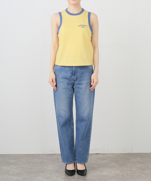 JOINT WORKS(ジョイントワークス)の「CARHARTTカーハートダブルアイピー 89 RINGER A-SHIRT(タンクトップ・レディース・イエロー・X-SMALL)」の11枚目の写真