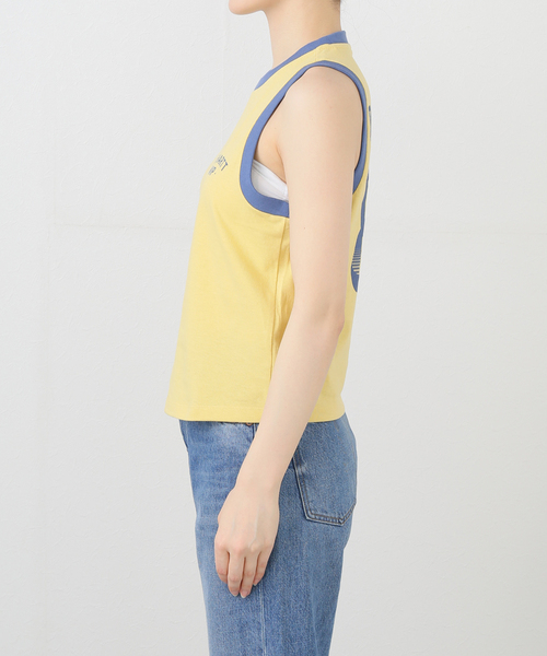 JOINT WORKS(ジョイントワークス)の「CARHARTTカーハートダブルアイピー 89 RINGER A-SHIRT(タンクトップ・レディース・イエロー・X-SMALL)」の9枚目の写真