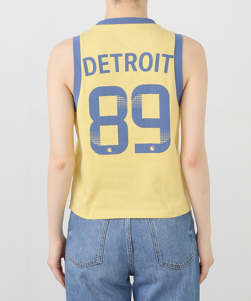 JOINT WORKS(ジョイントワークス)の「CARHARTTカーハートダブルアイピー 89 RINGER A-SHIRT(タンクトップ・レディース・イエロー・X-SMALL)」の8枚目の写真