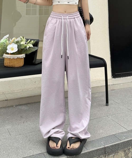 gossip!ロサンゼルス(ゴシップロサンゼルス)の「ドロストイージーパンツ(その他パンツ・レディース・ライトブルー/オフホワイト/ピンク・M/L)」の3枚目の写真